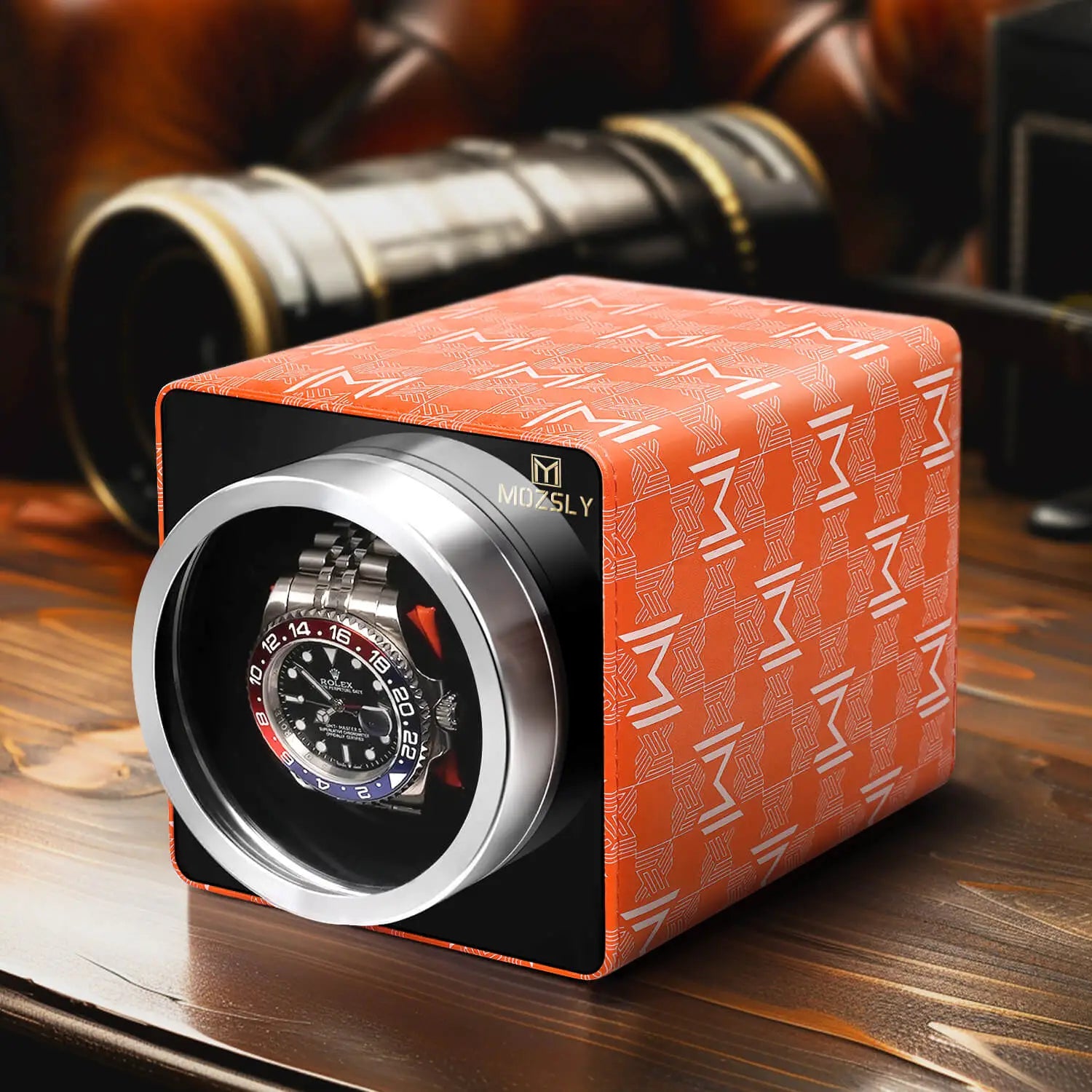 MOZSLY_SingleWatchWinder-OrangeRetroPrints_06